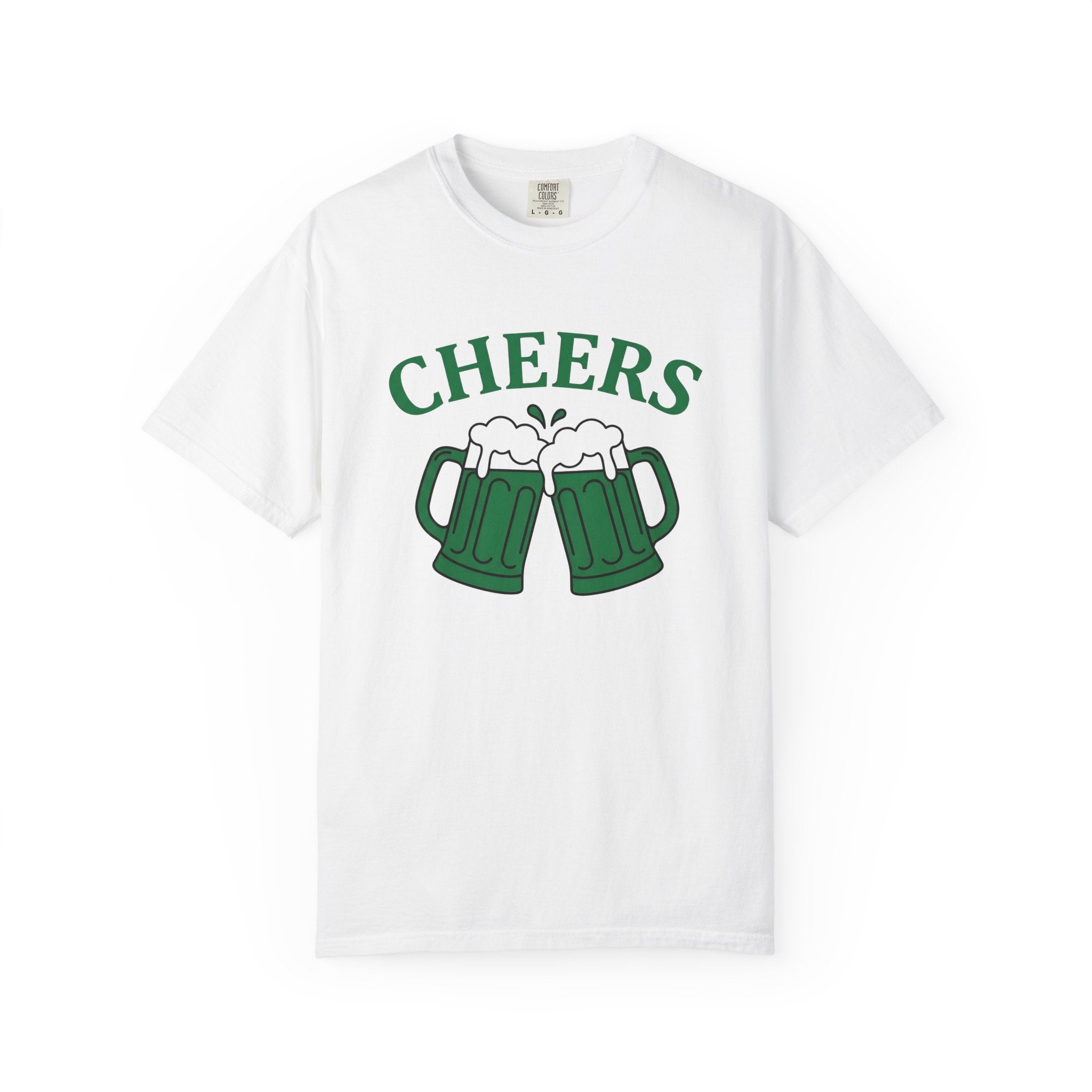 Ale Mugs Shirt St Patrick's Day Celebration Gift Women Graphic Tee Beer Mugs T-Shirt St Patricks Fan Pint Glasses Tshirt Party Graphic