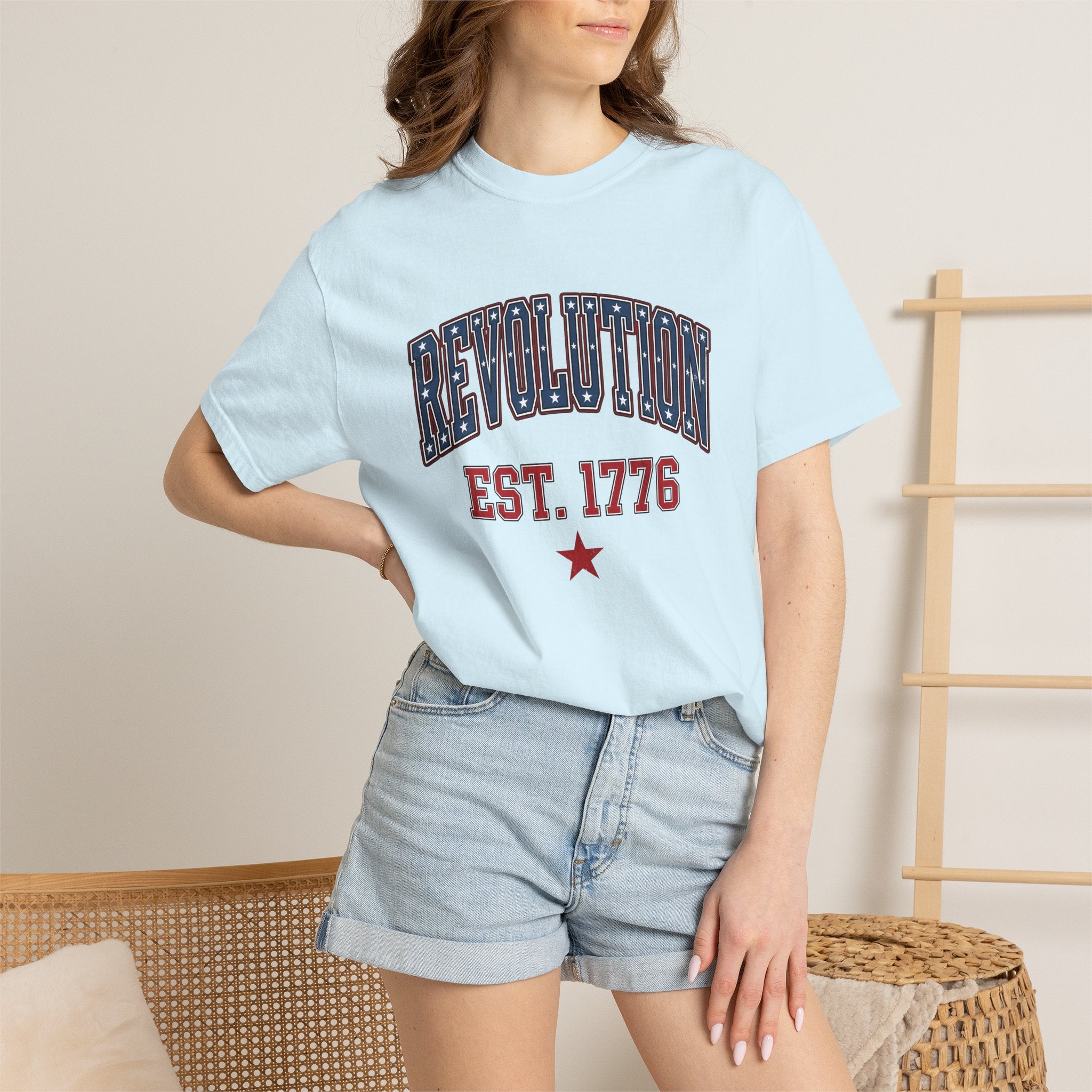 Flag Star Shirt America/4th Of July Culture Gift Women Retro Tee Star Tee Patriot Fan Vintage Tshirt Cultural Graphic Throwback Faded Design