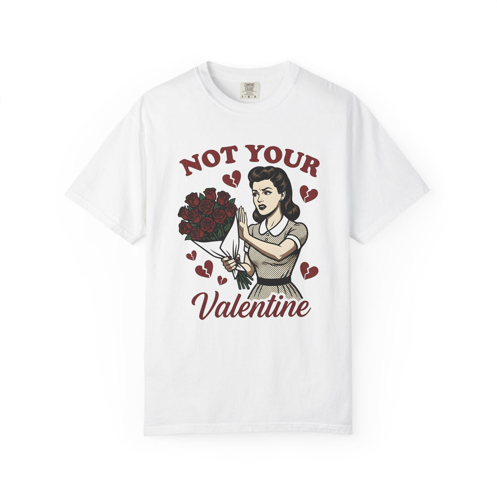 Old Fashioned Girl Roses Shirt St. Valentine's Day Divorce Gift Women Nostalgic Tee Vintage Girl T-Shirt Valentine Fan Retro Tshirt