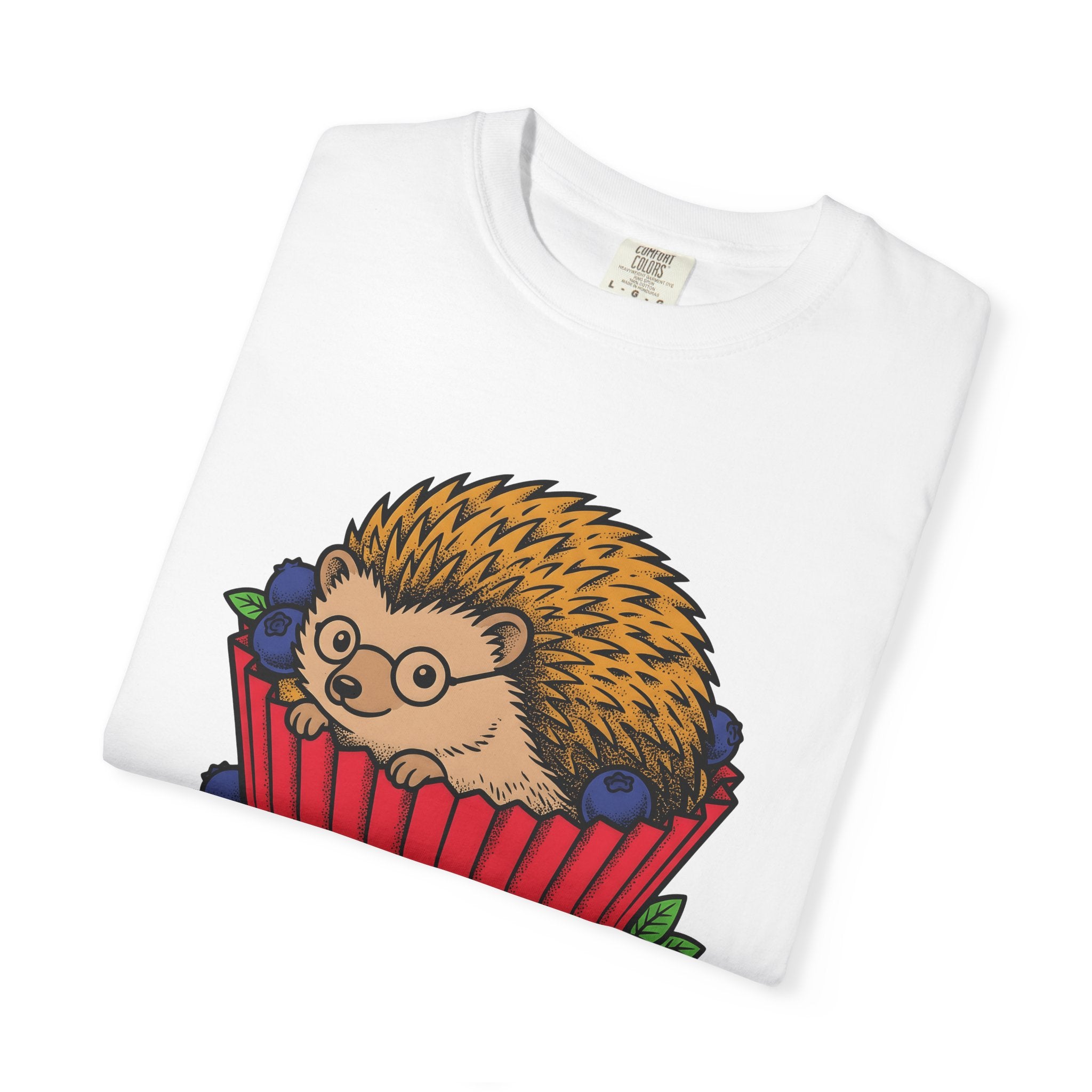 Spiny Cupcake Shirt Desserts Creatures Gift Women Sweet Tee Cupcake T-Shirt Pastry Fan Cute Tshirt Beast Graphic Doodle Fruit Tshirt