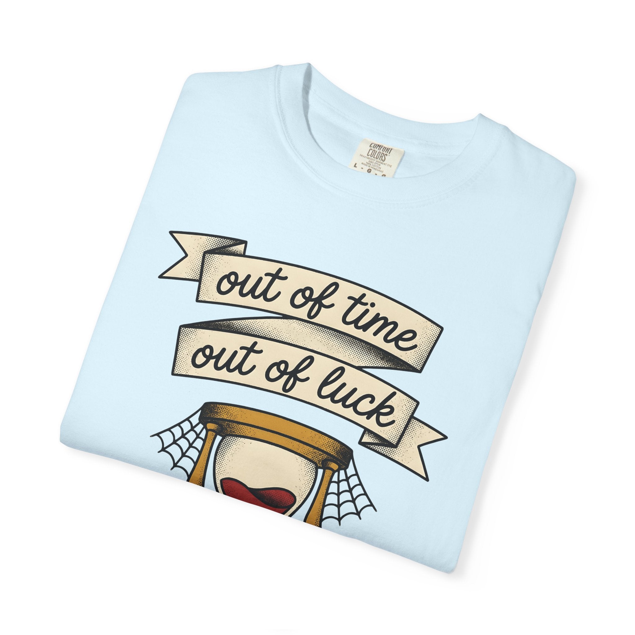 Timepiece Skull Shirt Gothic Autumn Gift Women Sketch Tee Clock T-Shirt Dark Fan Drawing Graphic Hand Drawn Webbing Tshirt