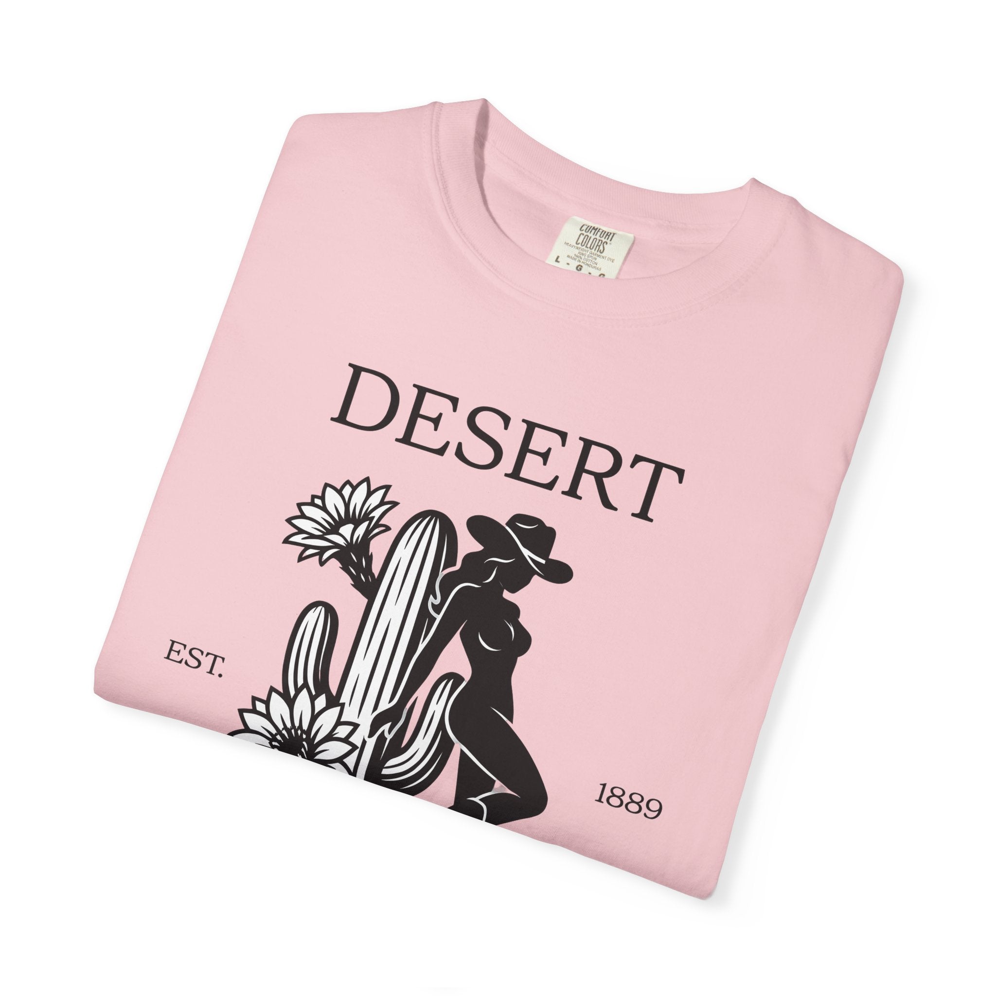 Cowgirl Cactus Shirt Cowgirl Desert Gift Women Western Tee Cactus T-Shirt Rodeo Fan Western Art Tshirt Southwestern Graphic Vintage Flower