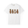 Camping Bears Shirt America Camping Gift Women Cartoon Tee Bear T-Shirt American Fan Cartoon Tshirt Outdoor Graphic Camping Illustration