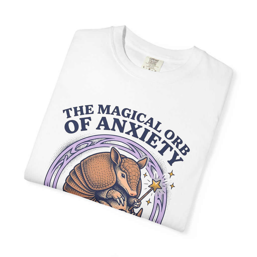 Armadillo Drawing Shirt Cute Creatures Gift Women Hand Drawn Tee Dillo T-Shirt Adorable Fan Doodle Tshirt Animal Graphic Sketch Wizard Wand