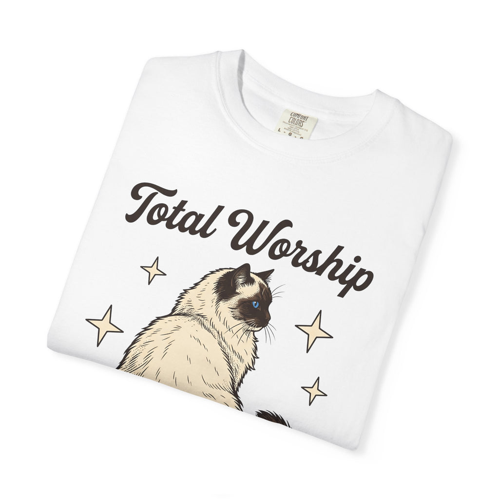 Siamese Cat Shirt Cat Animal Gift Women Vintage Tee Siamese T-Shirt Cat Fan Feline Tshirt Retro Illustration Hand Drawn Stars Tshirt