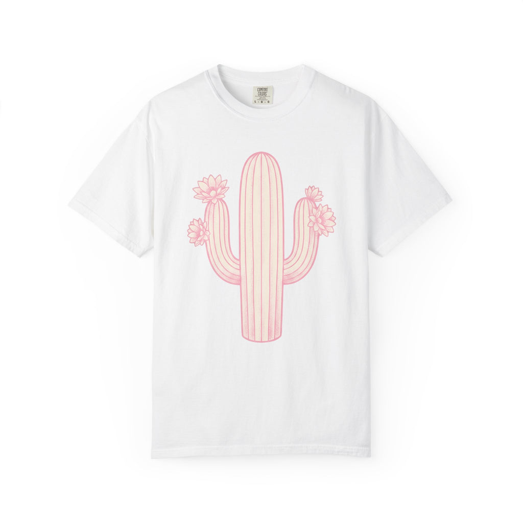 Succulent Bloom Shirt Cowgirl Cowboy Gift Women Bohemian Tee Succulent T-Shirt Cowgirl Fan Hippie Tshirt Rodeo Graphic Simple Arid Landscape