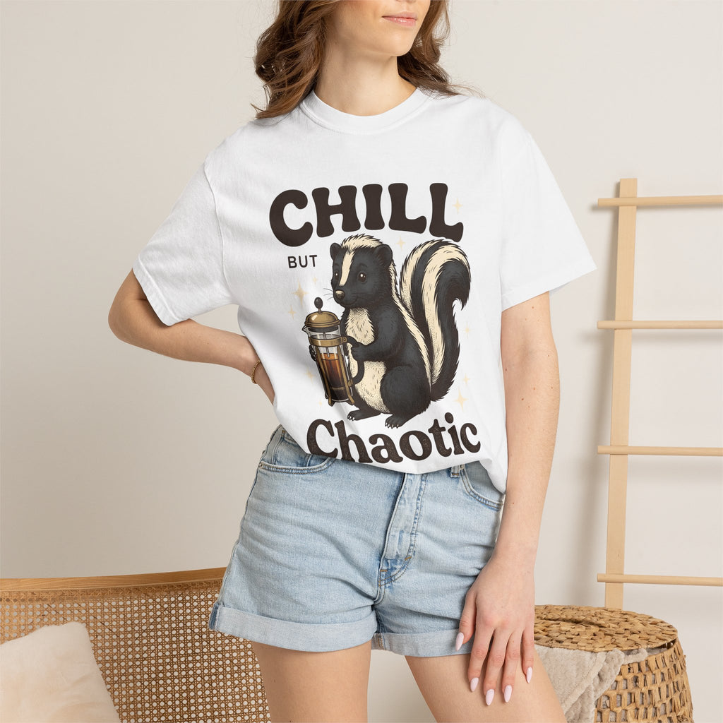 Skunk Brew Shirt Animal Hot Drink Gift Women Rustic Tee Skunk Beer T-Shirt Wildlife Fan Craft Beer Tshirt Coffee Graphic Doodle Star Symbols