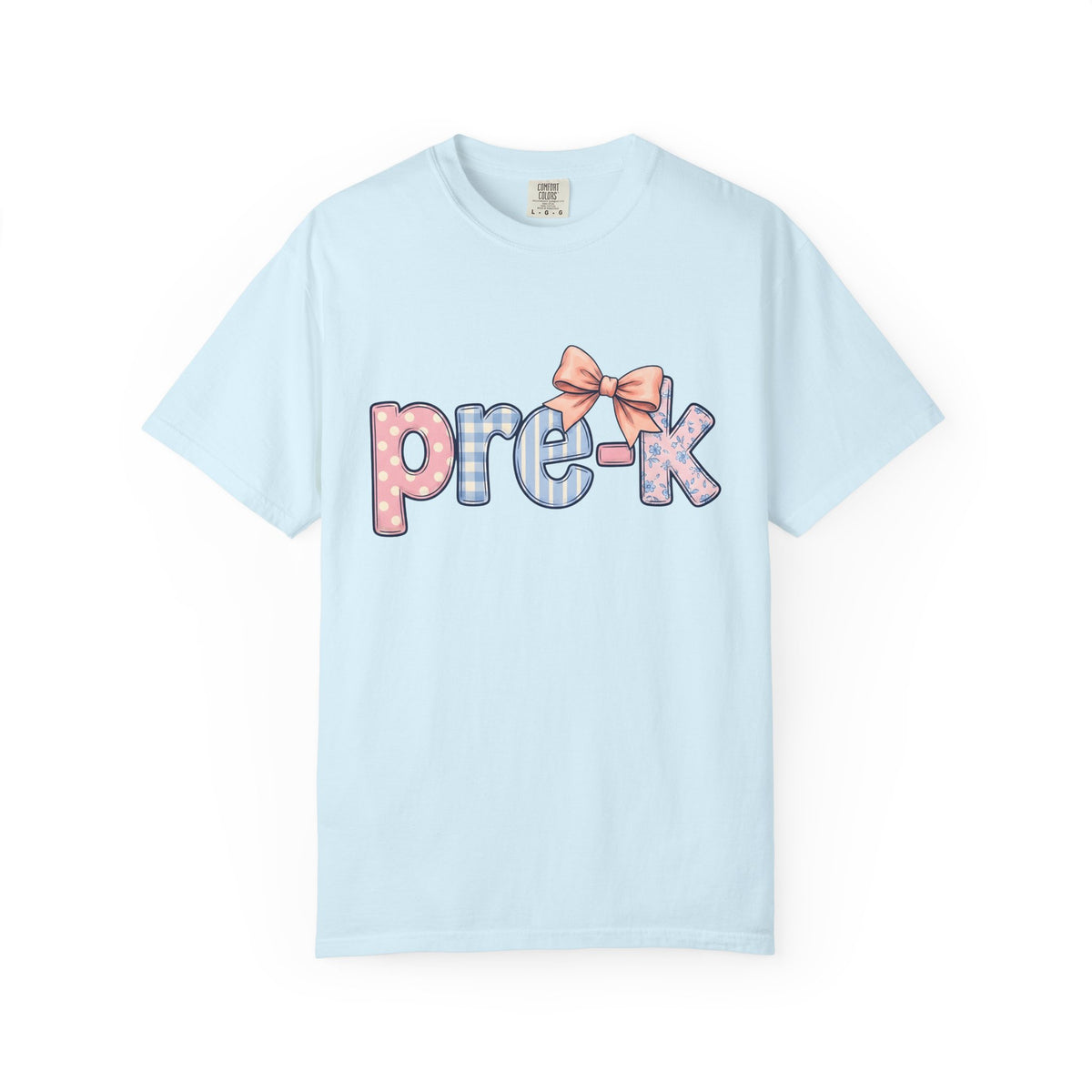 Pastel Bow Motif Shirt Teachers Learning Unisex Gift Playful Tee Bow T-Shirt