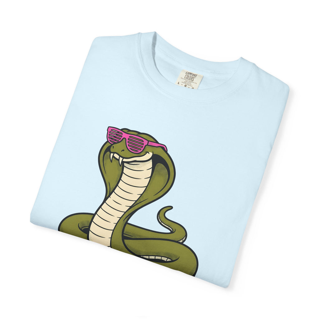 Reptile Sunglasses Shirt Funny Creatures Gift Women Caricature Tee Reptile Shades T-Shirt Comedy Fan Cartoon Tshirt Animal Graphic Old