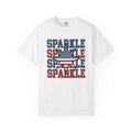 American Star Shirt 4th Of July Independence Gift Women Vintage Tee Star T-Shirt Patriot Fan Retro Tshirt Freedom Graphic Throwback Usa Flag