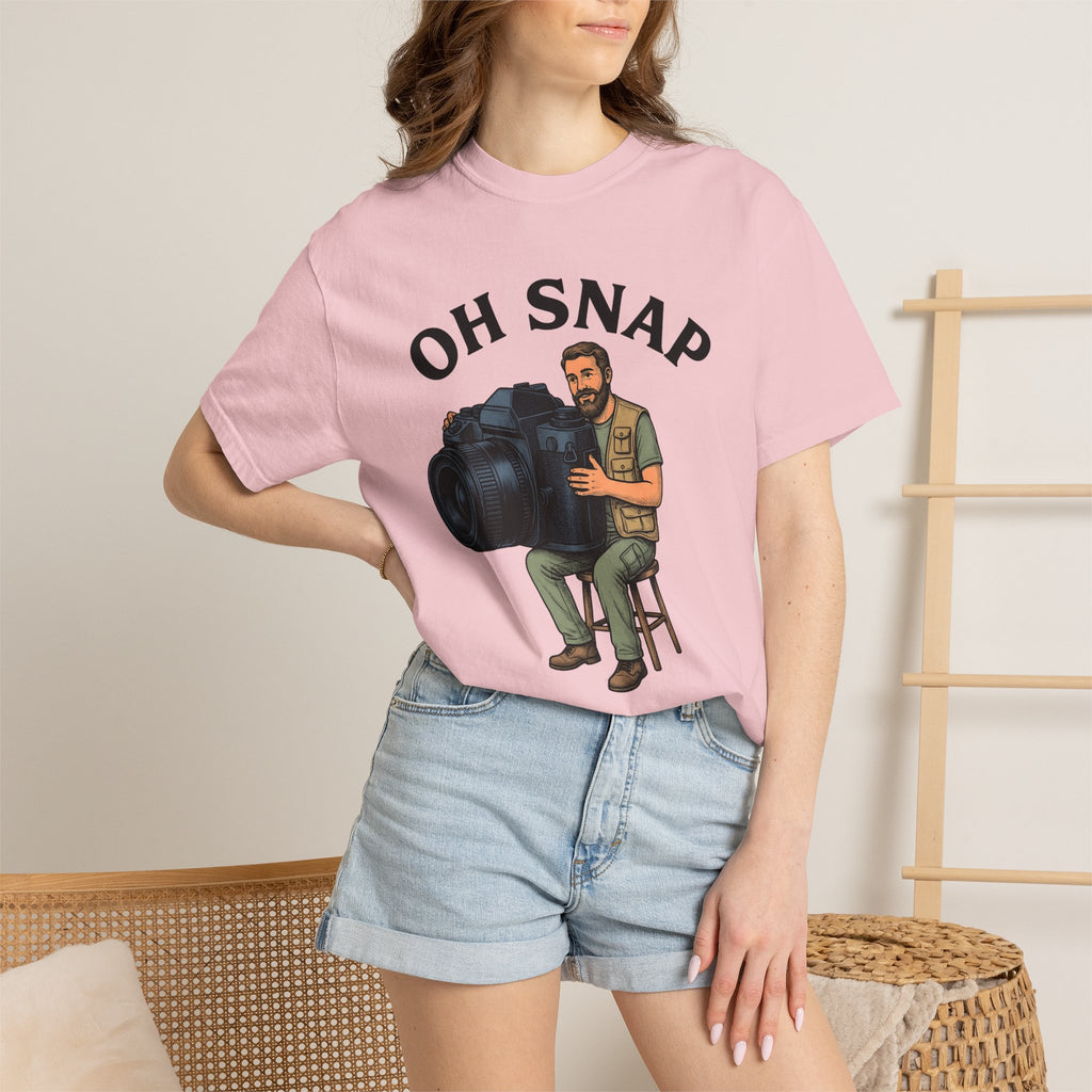 Camera Photographer Shirt Funny Photo Gift Women Retro Tee Photographer T-Shirt Humor Fan Meme Tshirt Photography Graphic Sketch Chair