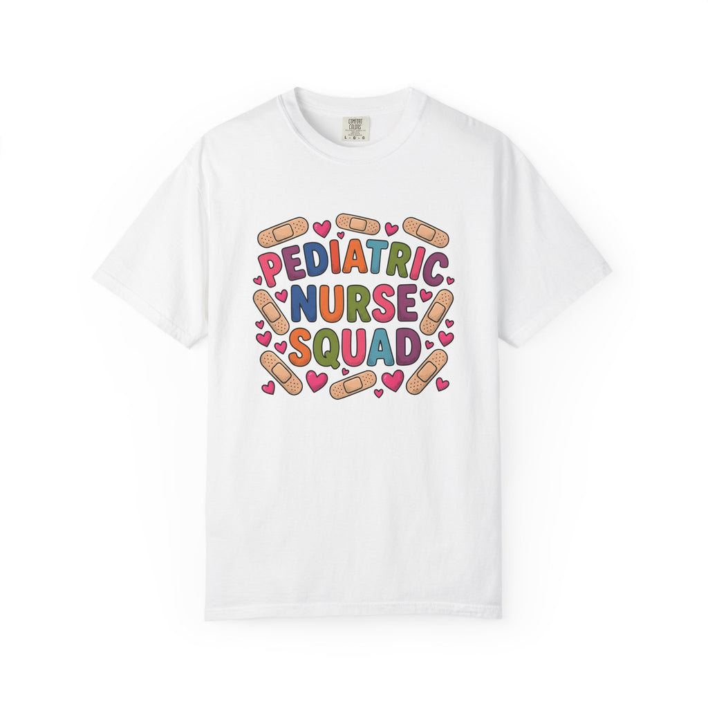 Nurse Squad Graphic Shirt Nurse Healthcare Gift Women Colorful Tee Nursing Crew T-Shirt Nurse Enthusiast Medical Tshirt Healthcare Graphic