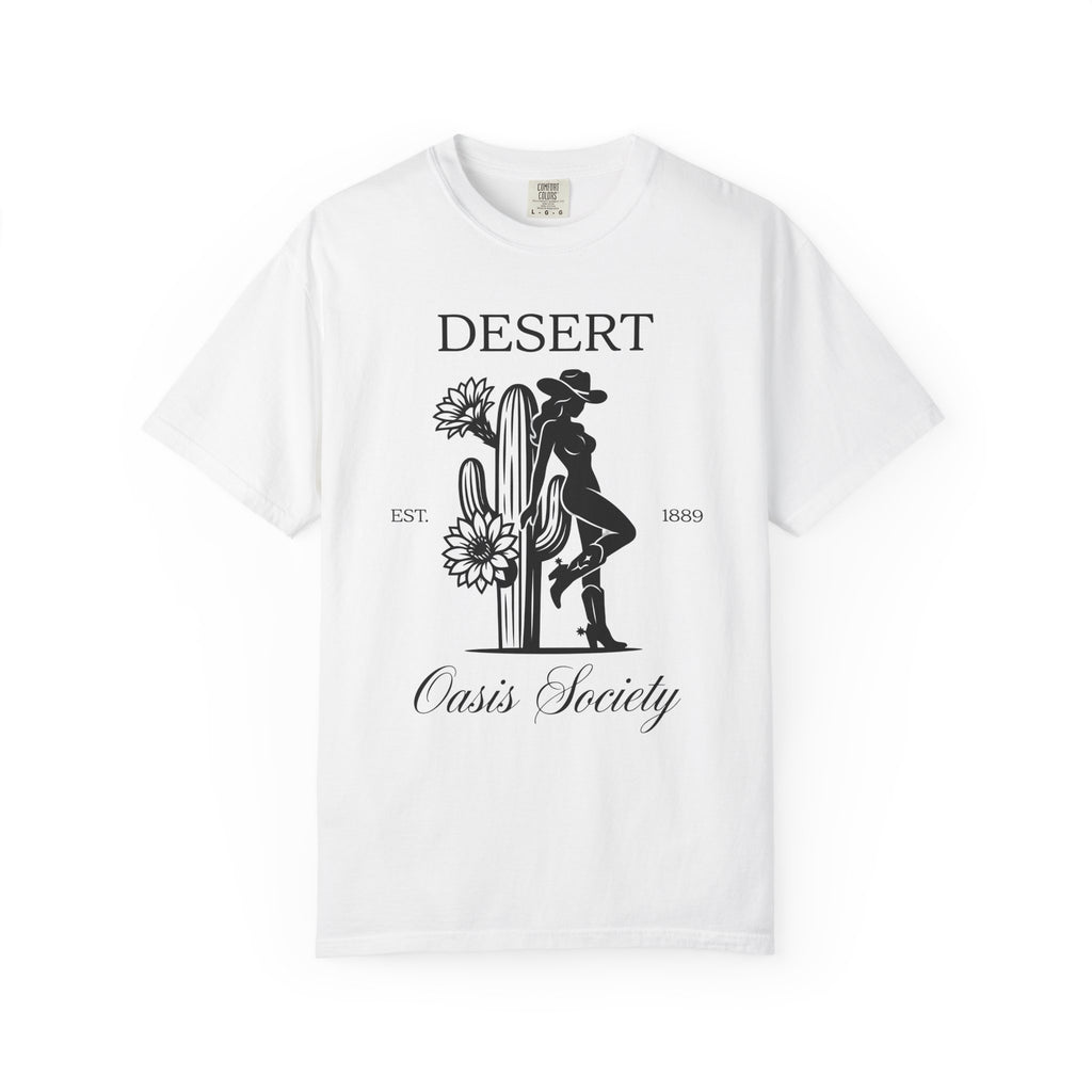 Cowgirl Cactus Shirt Cowgirl Desert Gift Women Western Tee Cactus T-Shirt Rodeo Fan Western Art Tshirt Southwestern Graphic Vintage Flower