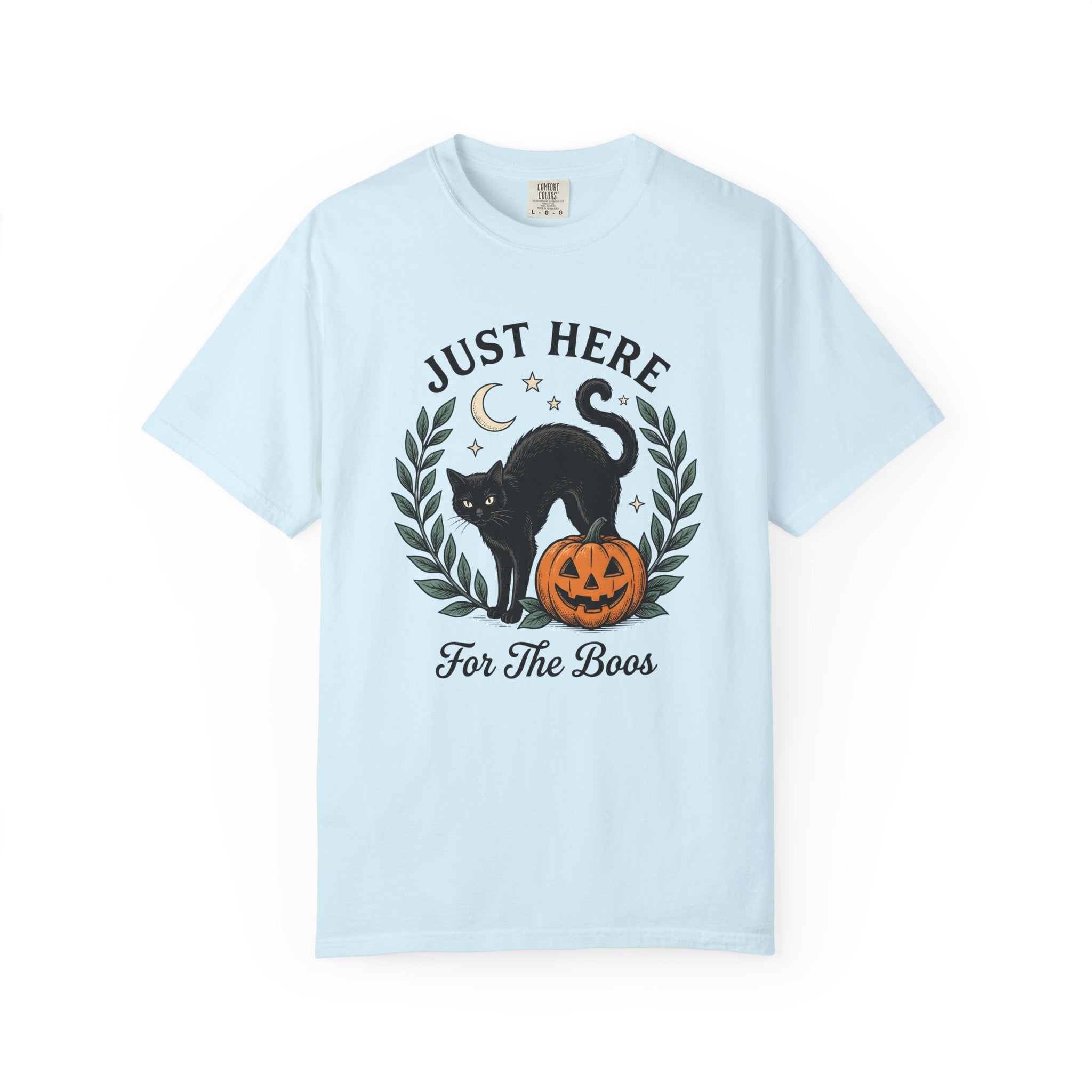 Black Cat Halloween Pumpkin Shirt Halloween Animal Gift Women Classic Tee Cat T-Shirt Horror Fan Retro Tshirt Kitty Graphic Doodle Twinkles