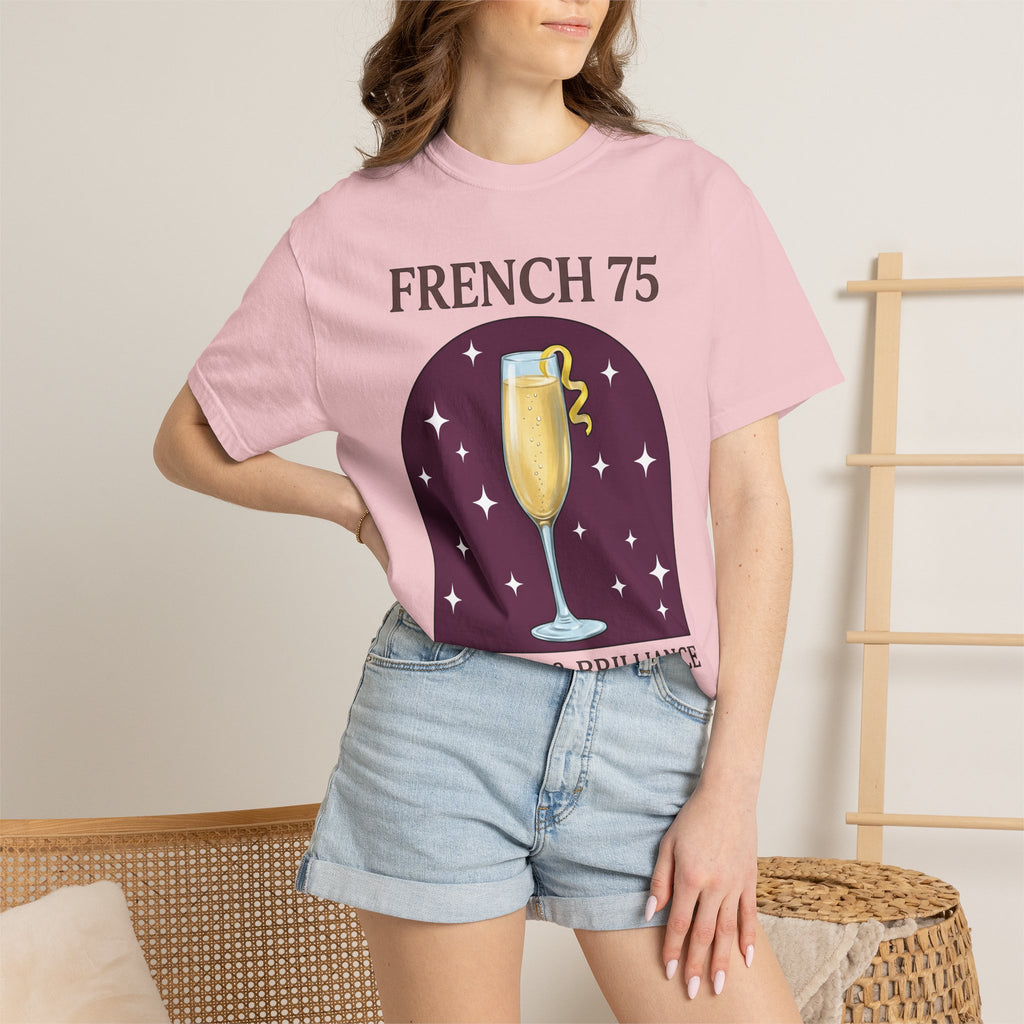 Champagne Flute Shirt Drinks Cocktail Gift Women Comic Tee Champagne Glass T-Shirt Beverage Fan Cartoon Tshirt Mixed Drink Graphic Vintage