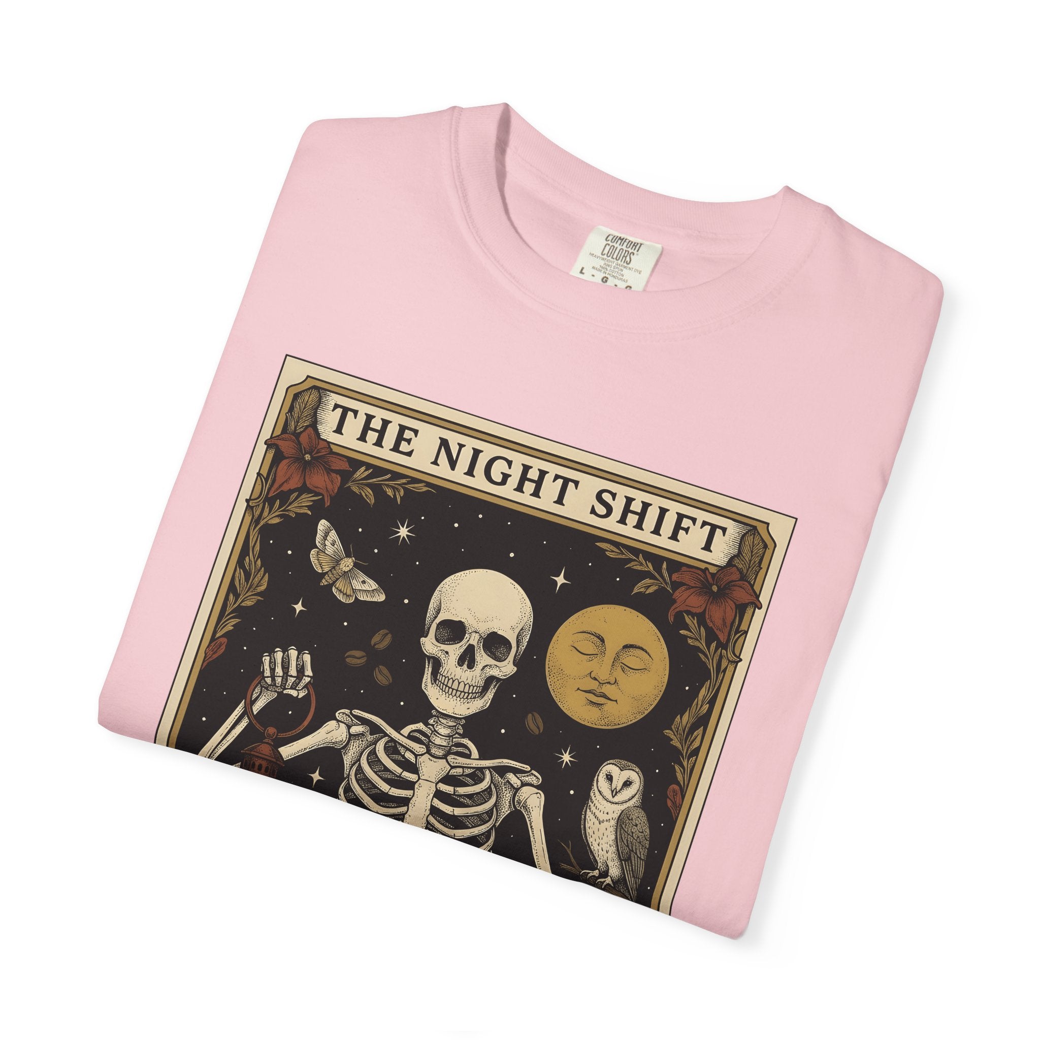 Skeleton Espresso Shirt Nurses Graveyard Gift Women Old School Tee Coffee T-Shirt Nurse Enthusiast Vintage Tshirt Cemetery Graphic Doodle