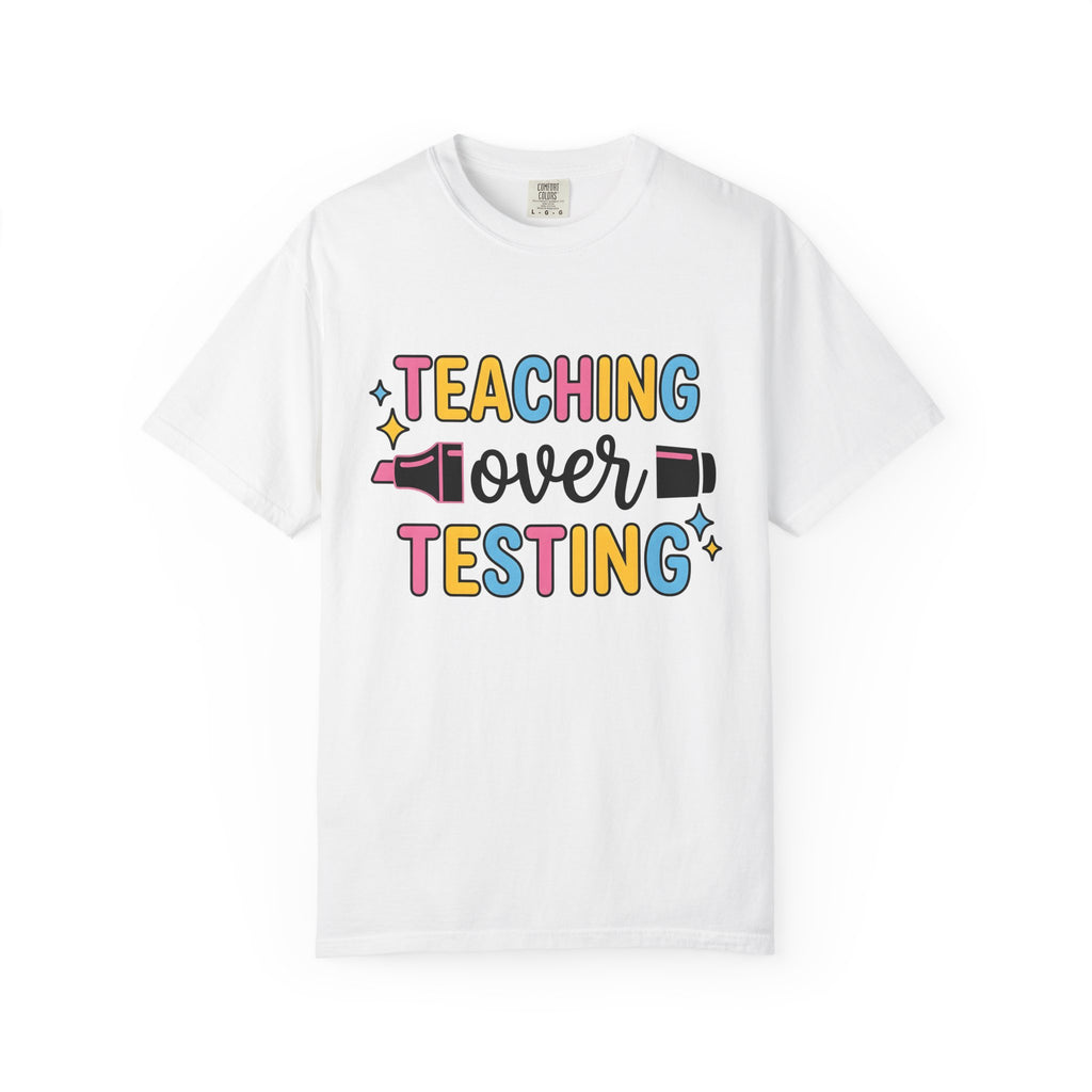 Marker Ink Graphic Shirt Teacher Education Gift Women Strong Tee Ink Art T-Shirt Educator Enthusiast Bold Tshirt Learning Graphic Fun Stars