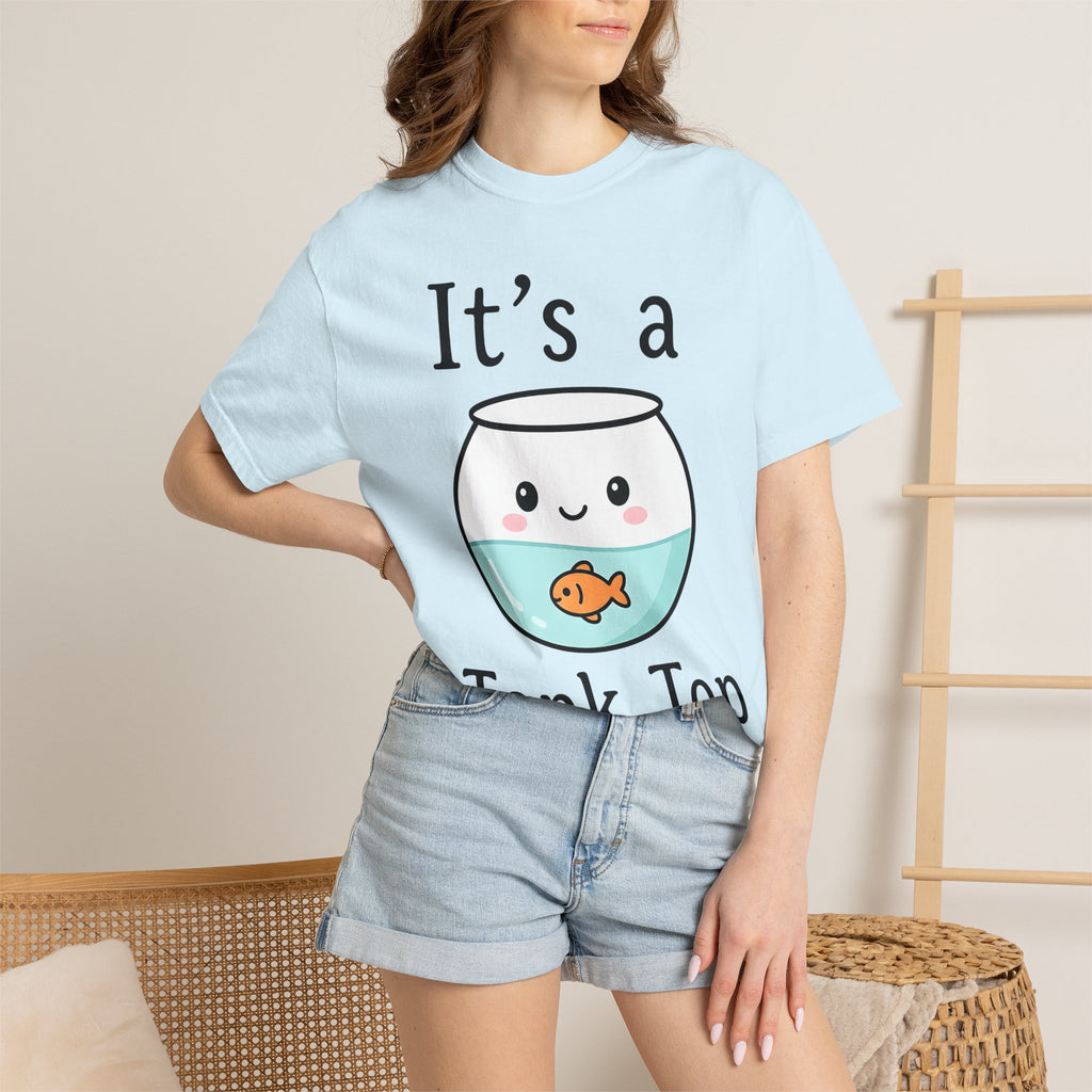 Fish Tank Shirt Funny Joke Gift Women Cute Tee Aquarium T-Shirt Humor Fan Cartoon Tshirt Pun Graphic Comic Aquarium Fish Tshirt