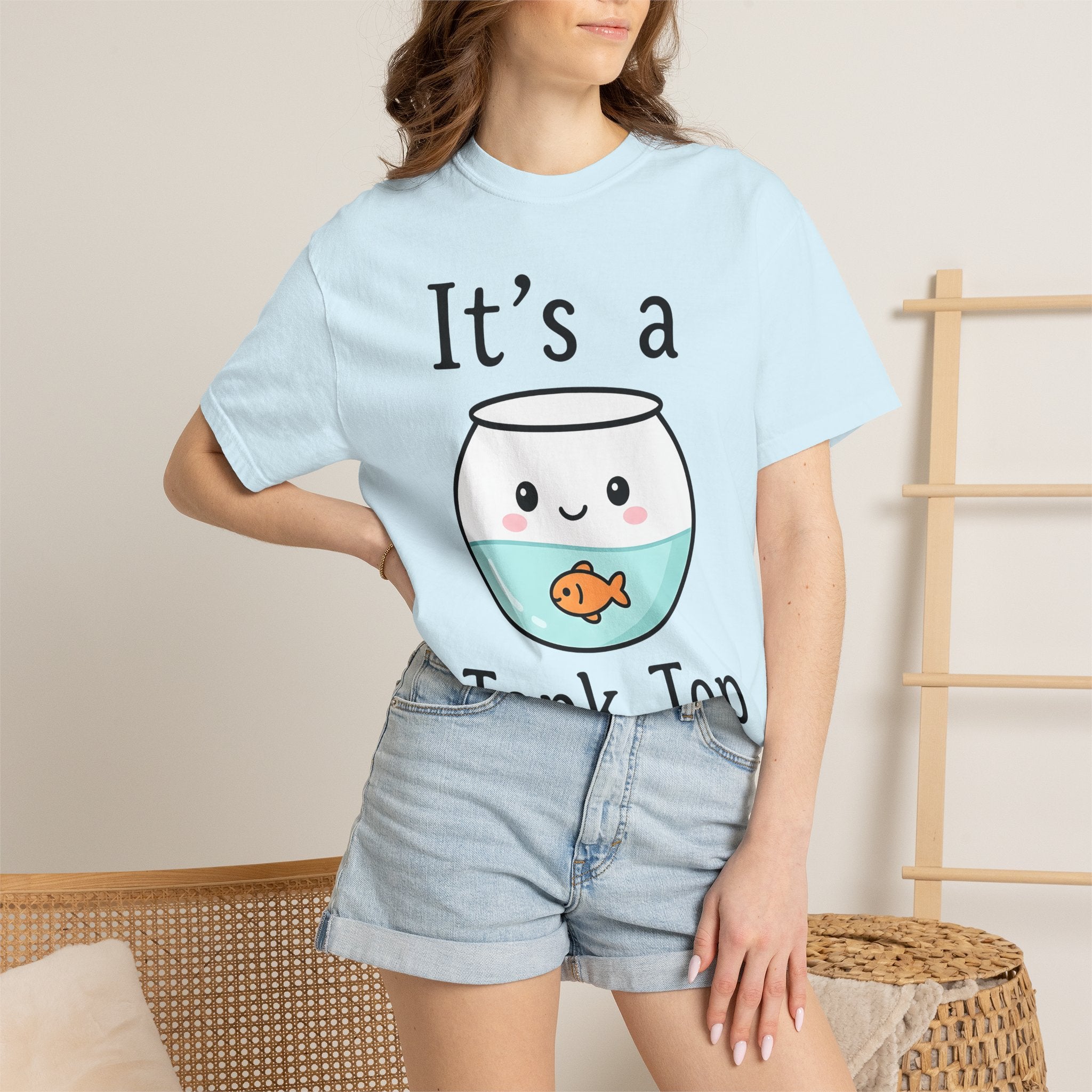 Fish Tank Shirt Funny Joke Gift Women Cute Tee Aquarium T-Shirt Humor Fan Cartoon Tshirt Pun Graphic Comic Aquarium Fish Tshirt
