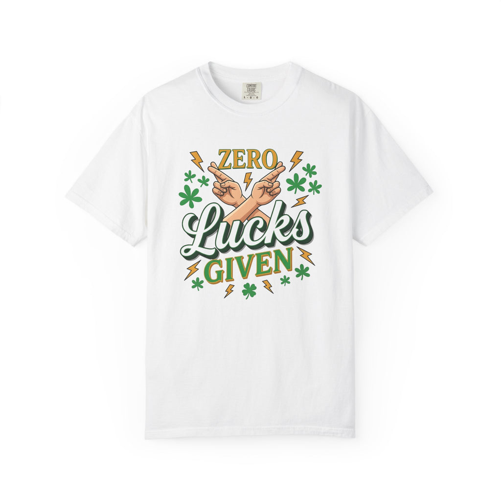 Crossed Fingers Shirt St Patrick's Day Jokes Gift Women Cartoon Tee Hand Sign T-Shirt Luck Fan Hand Gesture Tshirt Pun Graphic Vintage