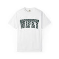 Varsity Check Text Shirt Wife Nuptials Gift Women Heavy Tee Check Text T-Shirt Bride Fan Grunge Tshirt Wedding Graphic Old School Checker