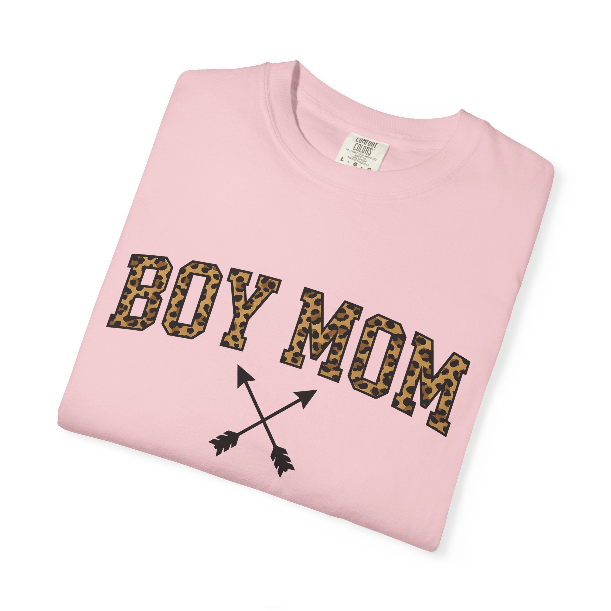 Spotted Text Design Shirt Moms Nature Print Gift Women Thick Tee Typography T-Shirt Motherhood Fan Bold Tshirt Wilderness Graphic Bare Arrow