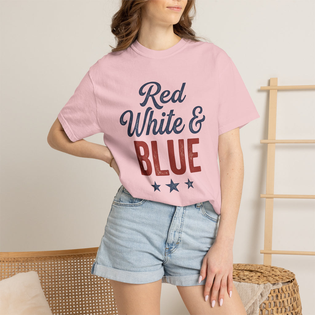 America Text Shirt 4th Of July Freedom Gift Women Heritage Tee American T-Shirt Independence Day Enthusiast Vintage Tshirt Liberty Graphic