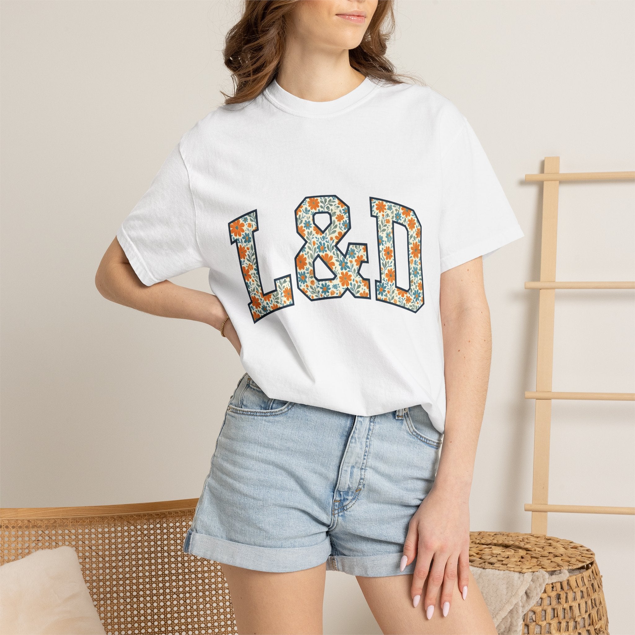Flower Varsity Letters Shirt Nurses Blossoms Gift Women Hippie Tee Letterman T-Shirt Nurse Enthusiast Bohemian Tshirt Floral Graphic Vintage