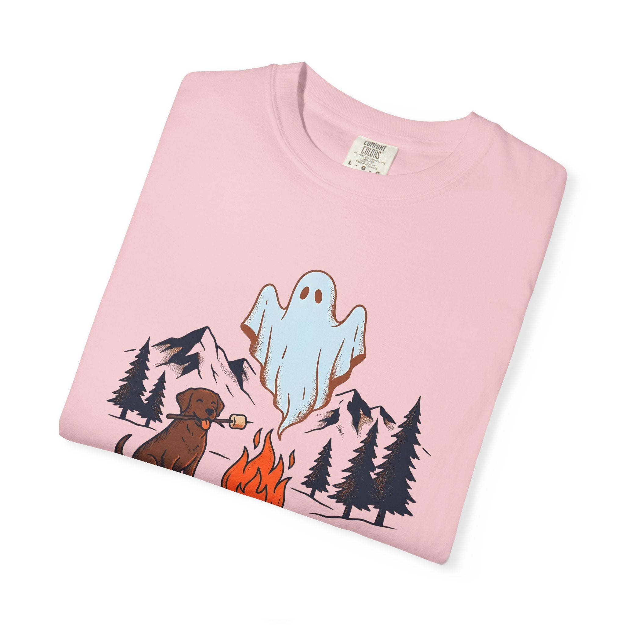 Outdoor Dog Shirt Dog Backpacking Gift Women Sketch Tee Canine T-Shirt Dog Fan Puppy Tshirt Hiking Graphic Line Art Apparition Tshirt