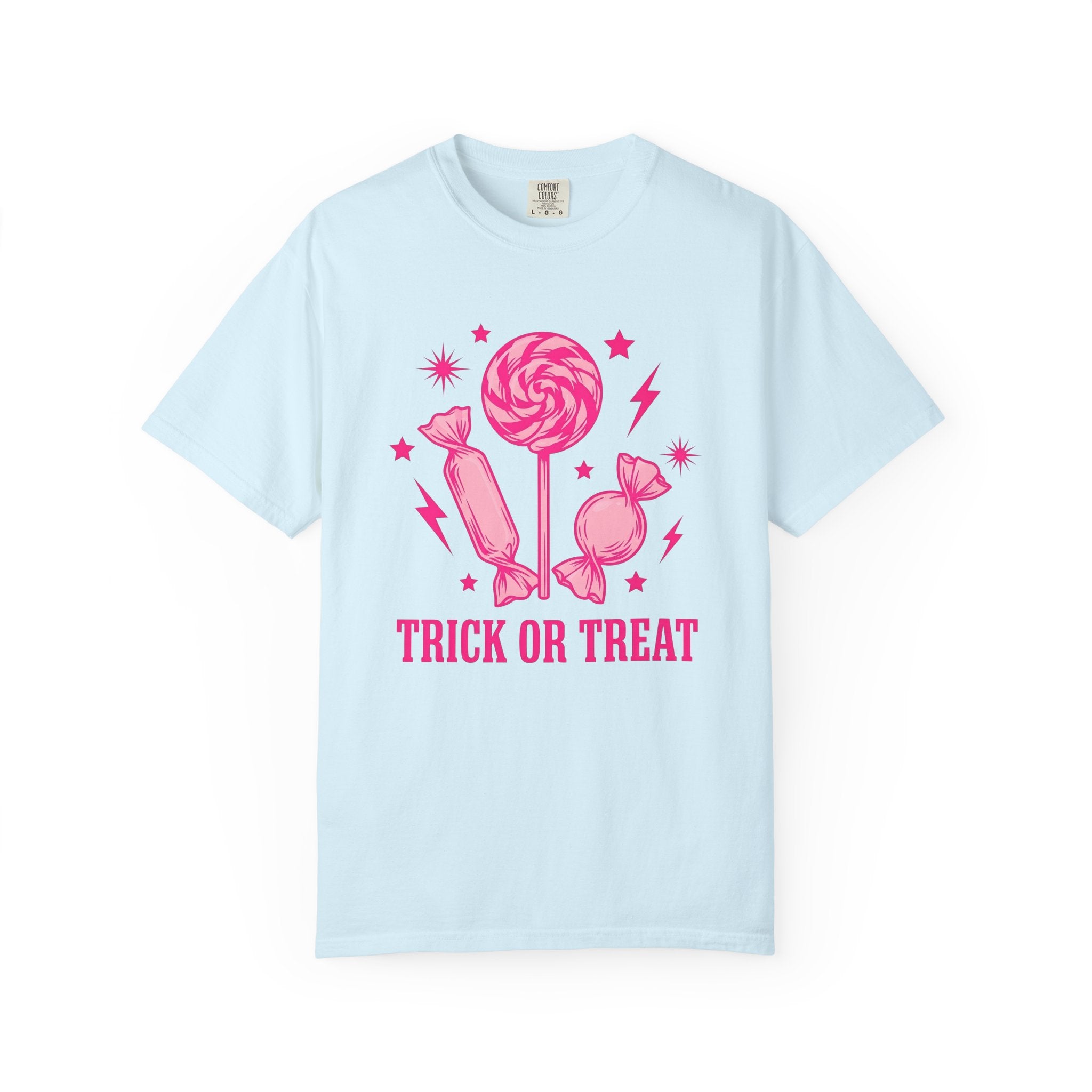 Candy Artwork Shirt Halloween Event Gift Women Colorful Tee Sweets T-Shirt Horror Fan Spooky Tshirt Party Graphic Classic Star Icons Tshirt