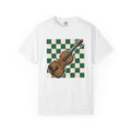 Fiddle Illustration Shirt St Patrick's Day Instruments Gift Women Rustic Tee Violin T-Shirt Irish Fan Folk Tshirt Music Graphic Classic