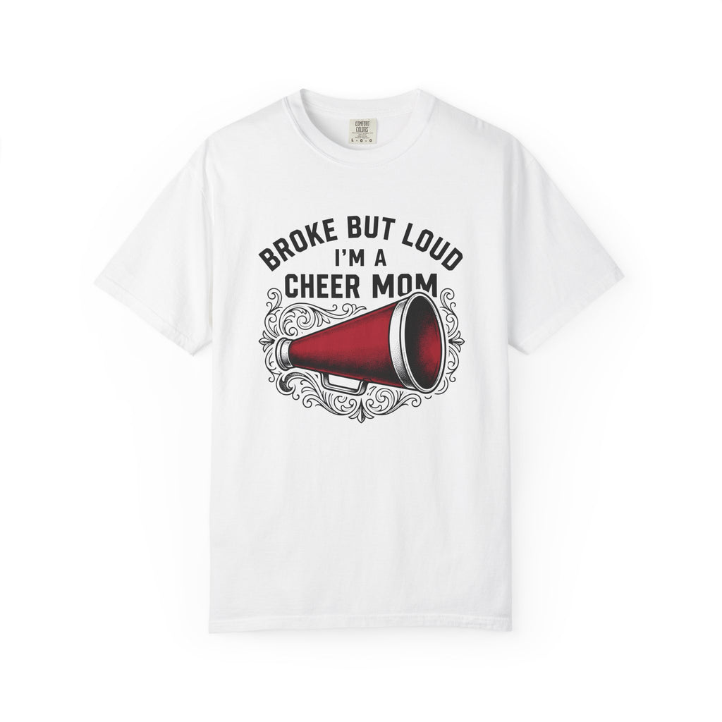 Loudspeaker Shirt Cheer Mom Athletics Gift Women Rustic Tee Speaker T-Shirt Sports Fan Vintage Tshirt Athlete Graphic Old School Spiral