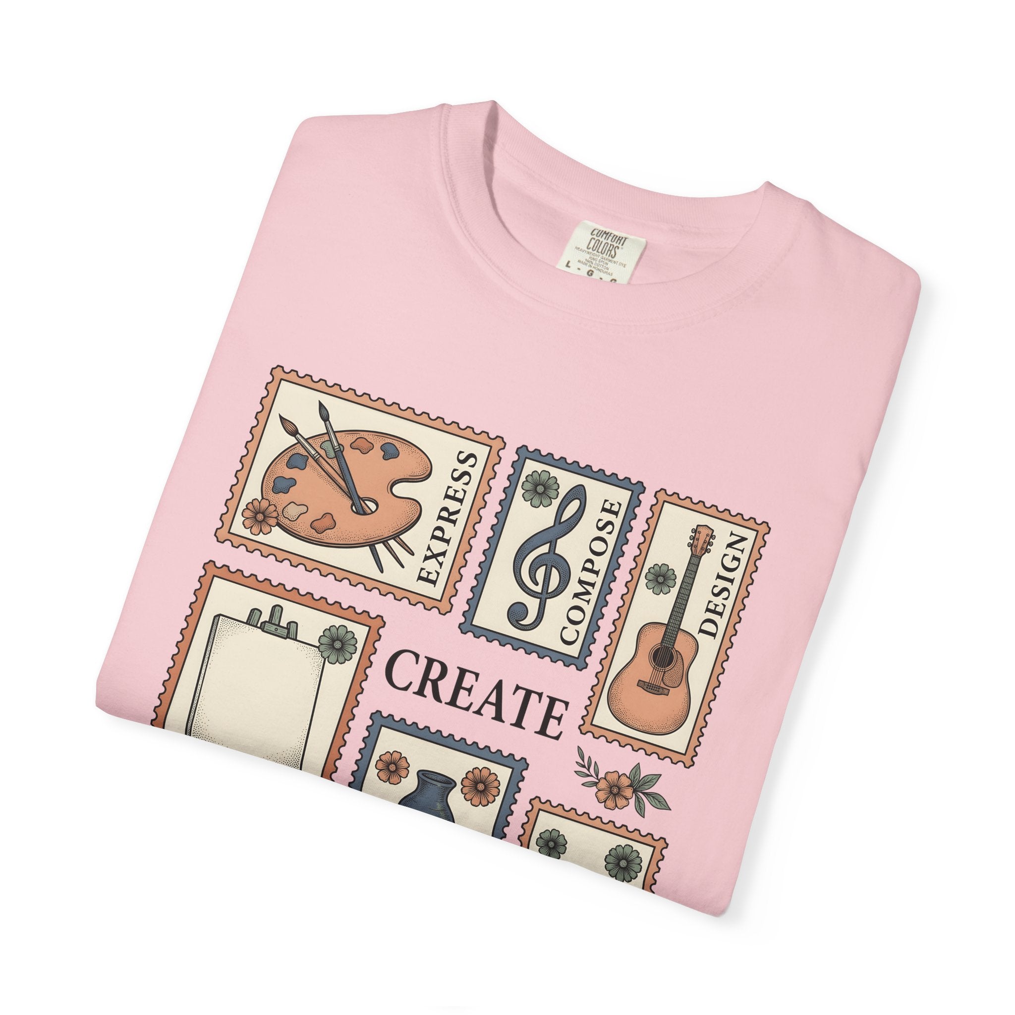 Artist Supplies Bundle Shirt Teacher Crafts Gift Women Retro Tee Art Kit T-Shirt Educator Enthusiast Vintage Tshirt Crafting Graphic Sketch