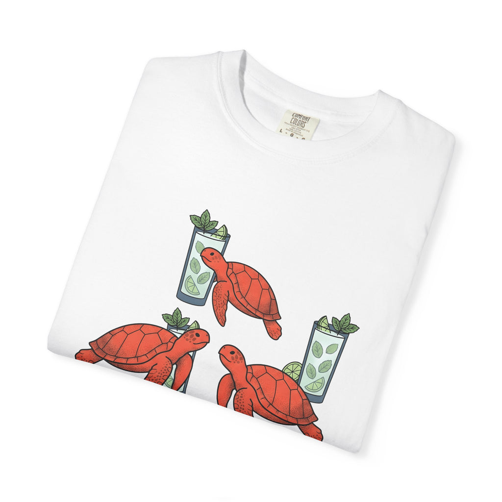 Sea Turtle Shirt Turtle Animal Gift Women Cartoon Tee Turtle T-Shirt Turtle Fan Turtle Graphic Retro Drink Tshirt