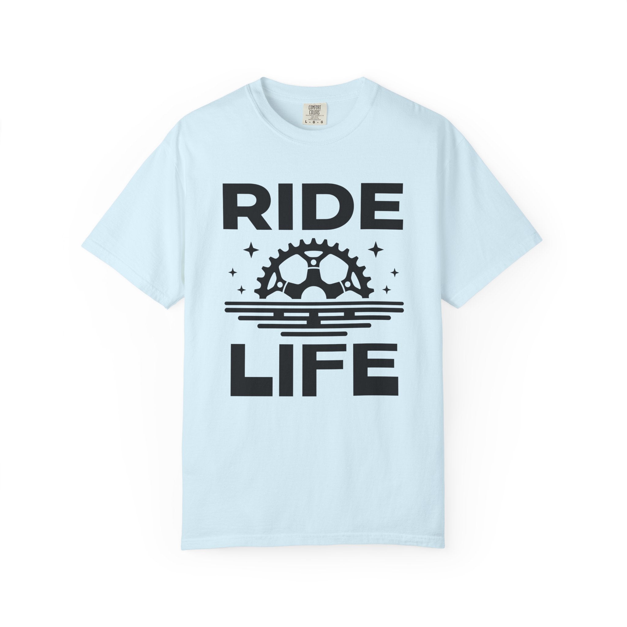 Cycling Gear Shirt Cycling Exercise Gift Women Graphic Tee Bike T-Shirt Cyclist Enthusiast Illustrated Design Fitness Graphic Simple Stars
