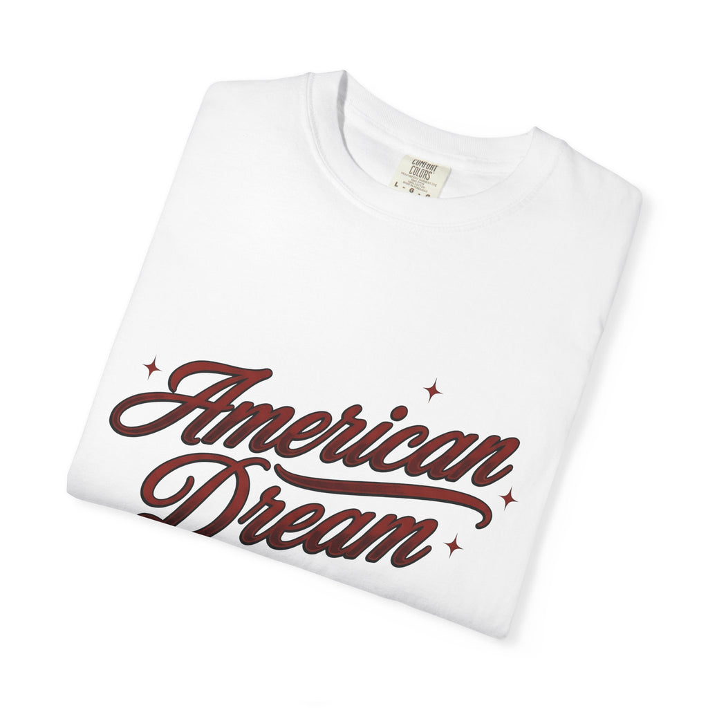 Handwritten Font Shirt Typography Usa Gift Women Vintage Tee Calligraphy T-Shirt Lettering Enthusiast Distressed Tshirt American Graphic