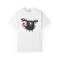Sloth Xmas Shirt Animals Christmas Gift Women Cute Tee Sloth T-Shirt Wildlife Fan Adorable Tshirt Holiday Graphic Simple Christmas Lights