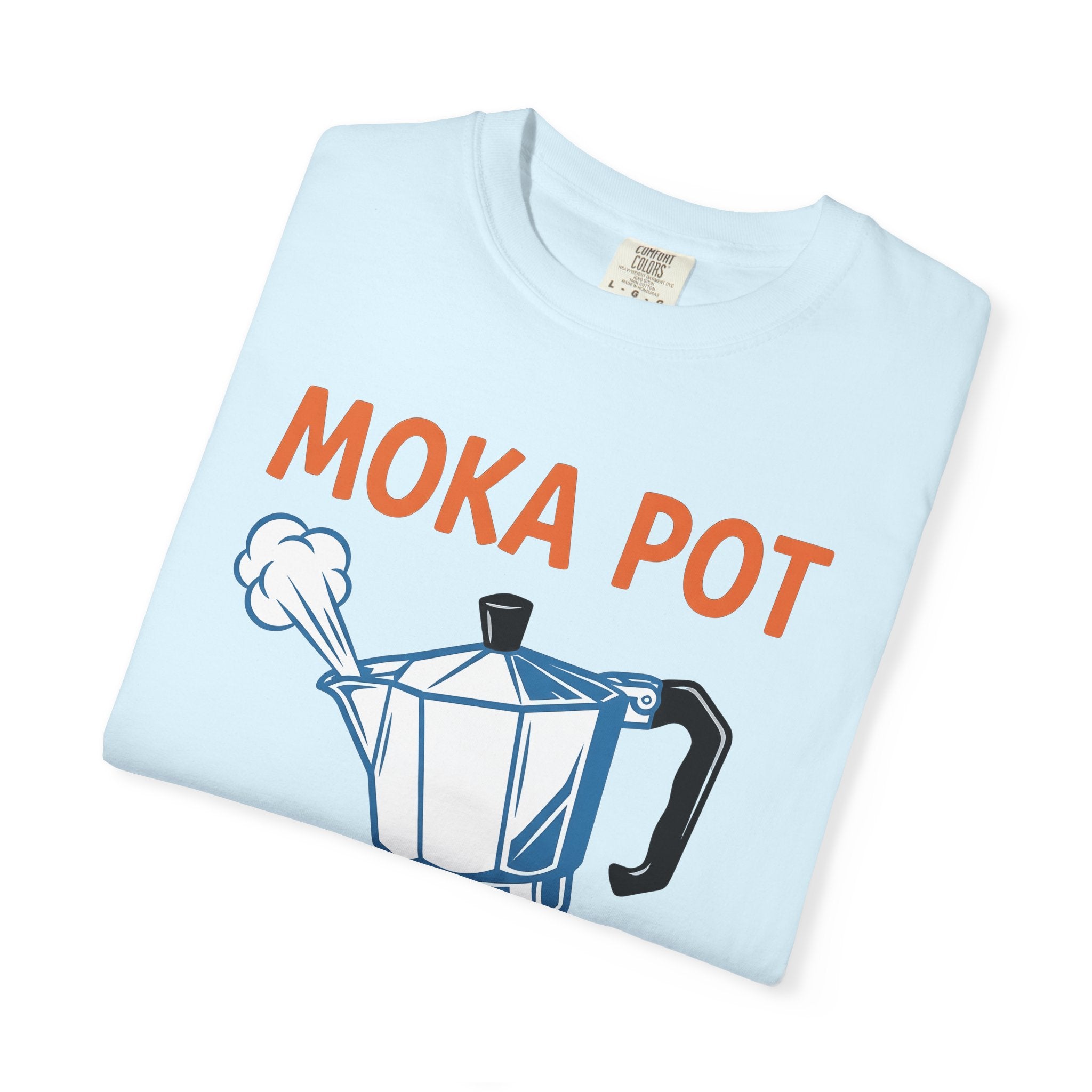 Moka Pot Shirt Coffee Kitchen Gift Women Line Art Tee Stovetop Coffee T-Shirt Coffee Fan Minimalist Tshirt Cooking Graphic Retro Steam