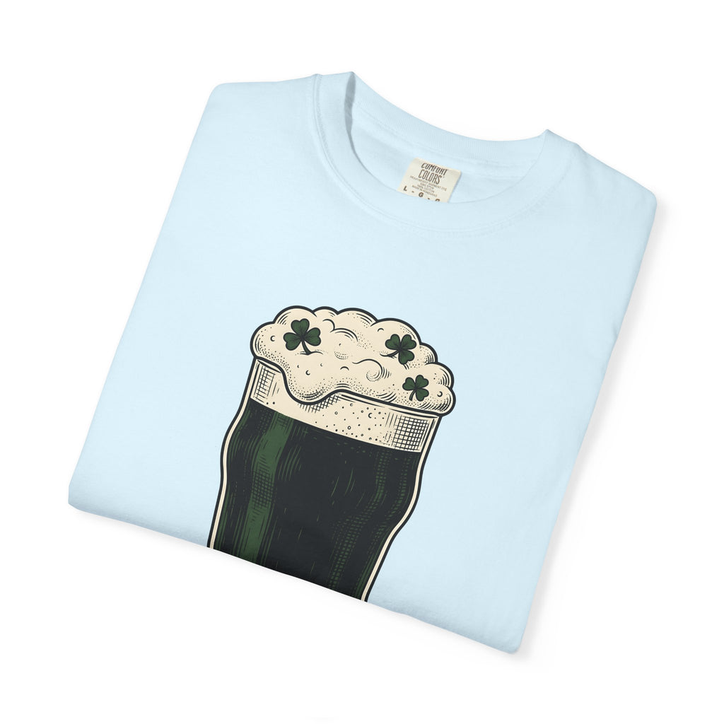 Beer Stein Shirt St Patrick's Day Brew Gift Women Antique Tee Mug T-Shirt Irish Fan Vintage Tshirt Brewery Graphic Cartoon Lucky Clover