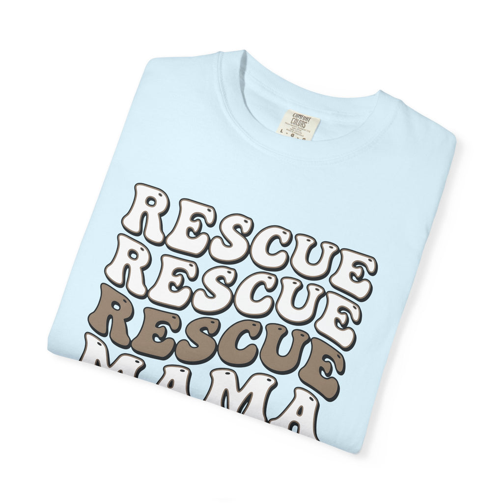 Retro Text Illustration Shirt Dog Dog Rescue Gift Women Nostalgic Tee Typography T-Shirt Dog Fan Vintage Tshirt Rescue Graphic Strong Paw
