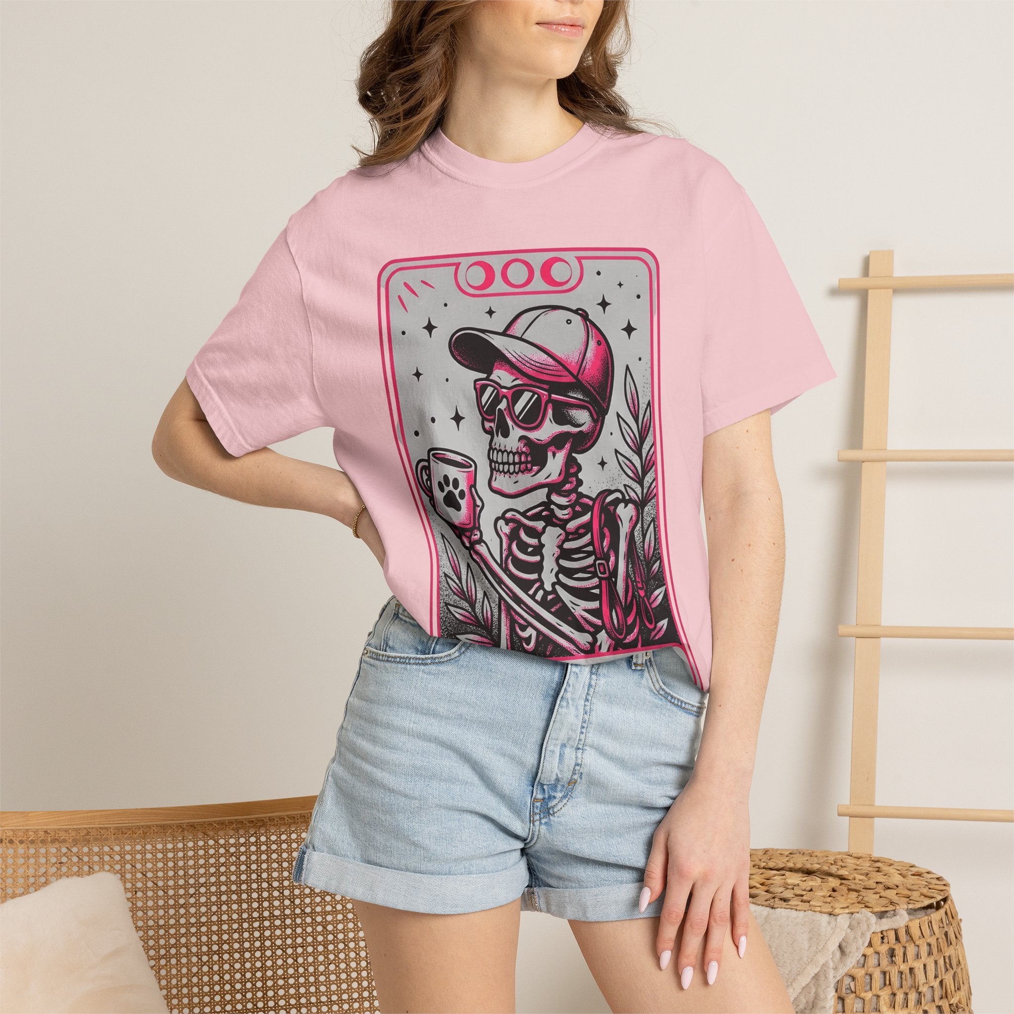 Bony Dog Mom Shirt Dog Mom Halloween Party Gift Women Neo Traditional Tattoo Tee Dog Mom T-Shirt Dog Mom Fan Traditional Tshirt Halloween