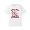 Grumpy Cat Shirt Cat Humor Gift Women Vintage Tee Kitty T-Shirt Feline Fan Retro Tshirt Funny Graphic Hand Drawn Alarm Clock Tshirt