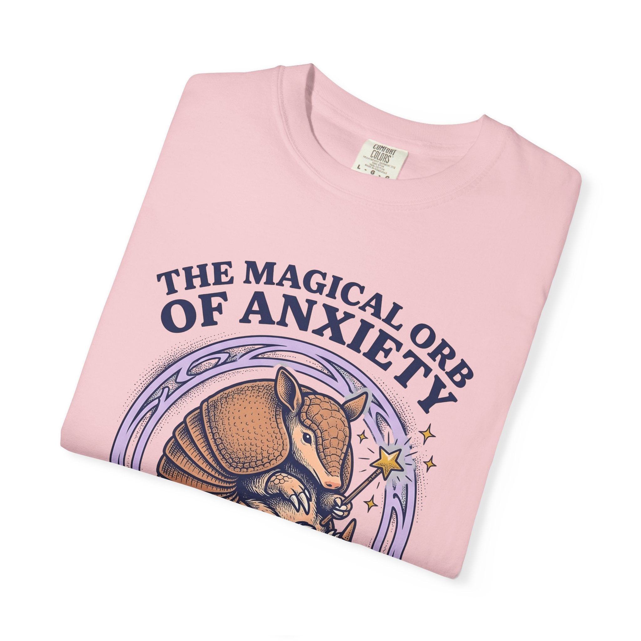 Armadillo Drawing Shirt Cute Creatures Gift Women Hand Drawn Tee Dillo T-Shirt Adorable Fan Doodle Tshirt Animal Graphic Sketch Wizard Wand