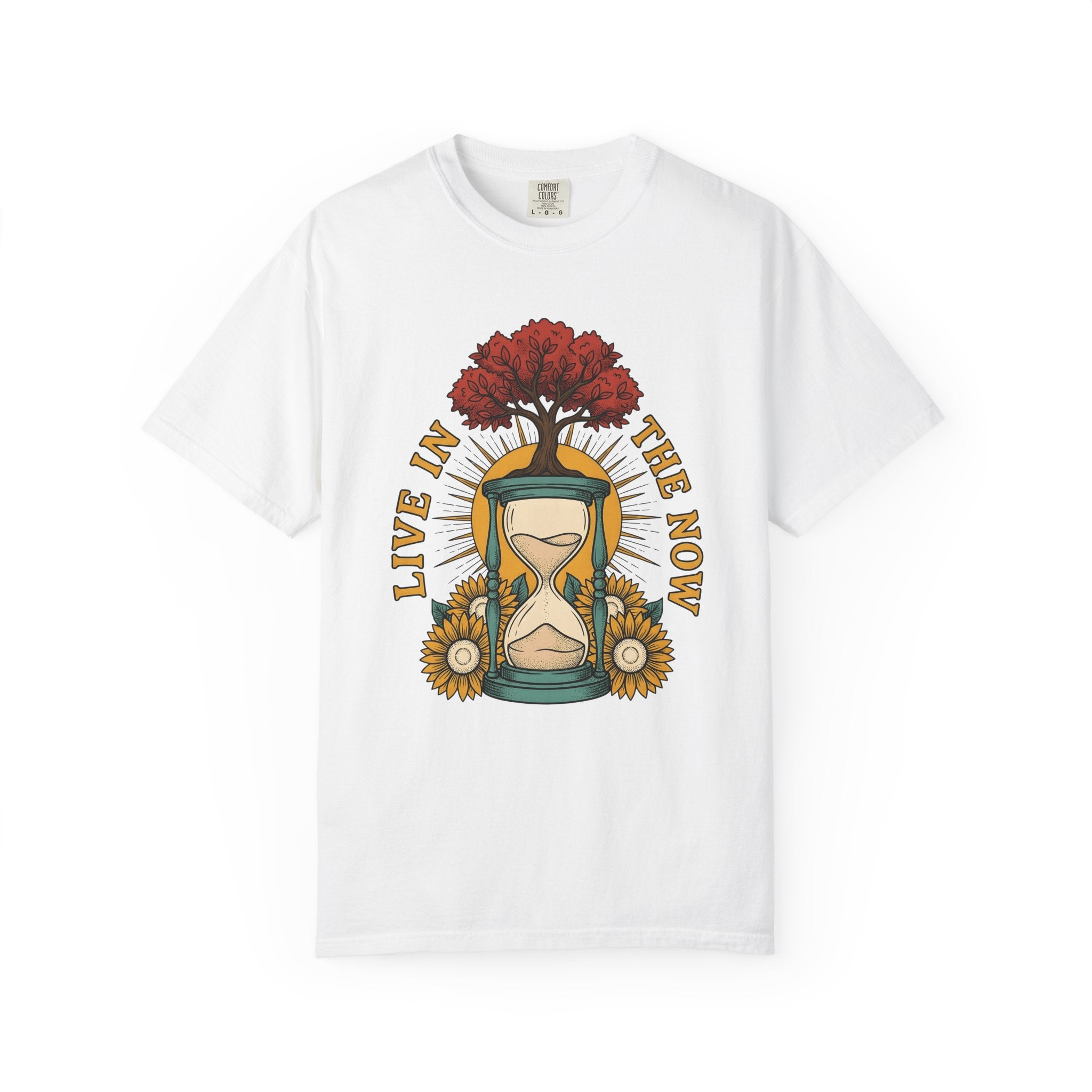 Hourglass Tree Shirt Boho Chic Wilderness Gift Women Tribal Tee Hourglass T-Shirt Bohemian Fan Ethnic Tshirt Wild Graphic Farmhouse