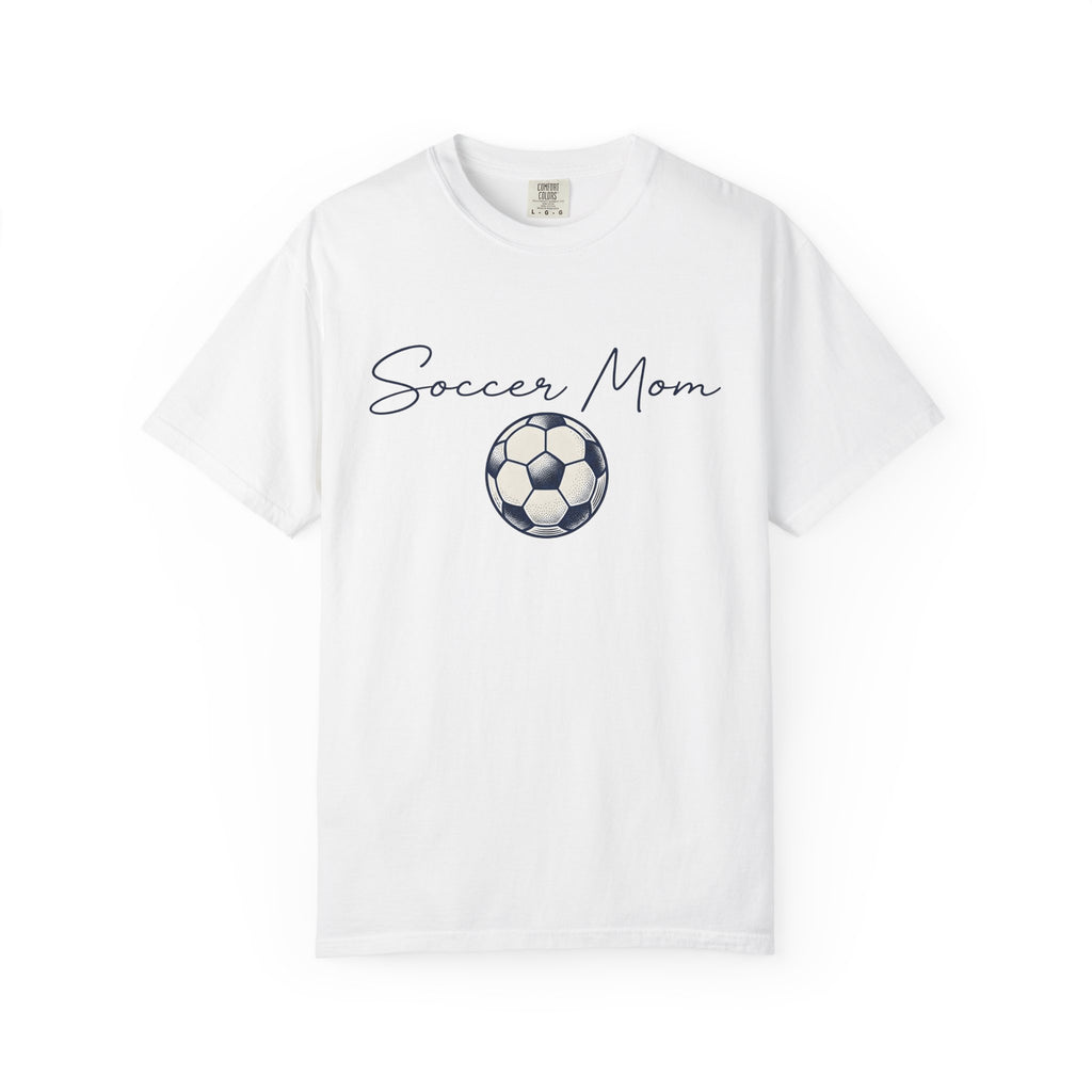 Soccer Ball Shirt Sports Relatives Gift Women Vintage Tee Football T-Shirt Athlete Fan Soccer Tee Retro Tshirt Family Graphic Silhouette Mom