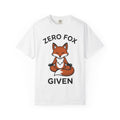 Meditating Fox Shirt Yoga Animal Gift Women Cute Tee Fox T-Shirt Yoga Enthusiast Kawaii Tshirt Wildlife Graphic Cartoon Stars Tshirt