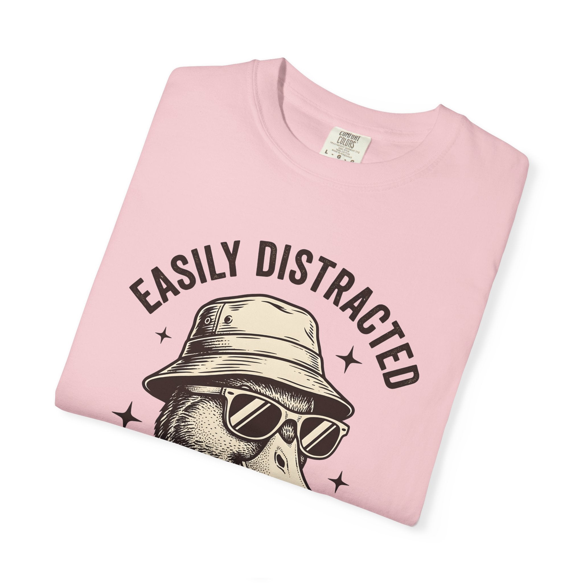 Duck Fun Glasses Shirt Duck Pets Gift Women Cartoon Tee Duckling T-Shirt Duck Fan Quackers Tshirt Animal Graphic Line Art Bucket Cap Tshirt