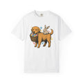 Golden Retriever Bunny Shirt Easter Critters Gift Women Doodle Tee Bunny T-Shirt Spring Fan Cartoon Tshirt Creature Graphic Classic Basket