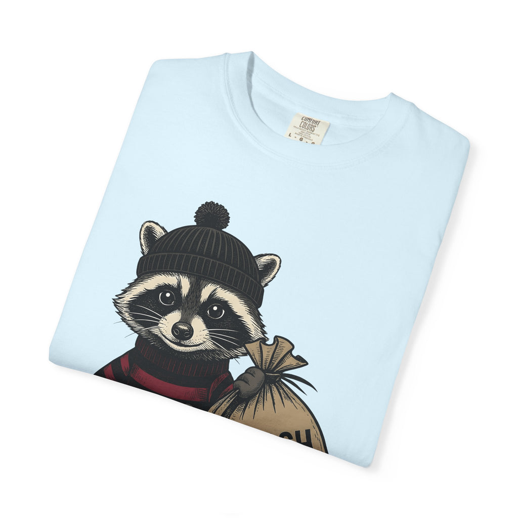 Raccoon Graphic Shirt Animals Humor Gift Women Hand Drawn Tee Trash Panda T-Shirt Wildlife Fan Illustrated Tshirt Funny Graphic Vintage