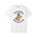Golden Retriever Dog Shirt Nurse Wildlife Gift Women Sketch Tee Retriever T-Shirt Healthcare Enthusiast Drawing Tshirt Conservation Graphic